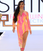 Ydamys Simos Youth Long Sleeves Pink Sequin dress