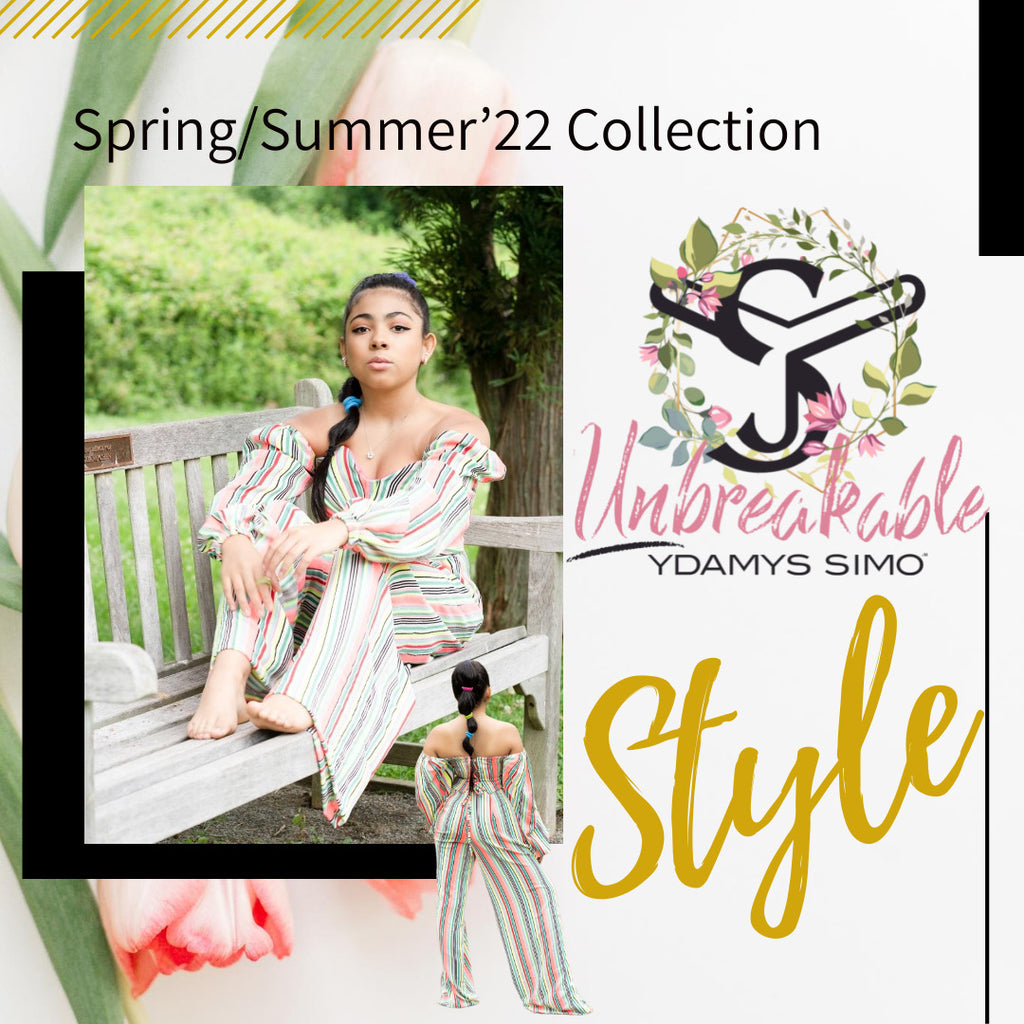 Colorful Stripe two-piece Set