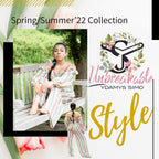 Colorful Stripe two-piece Set